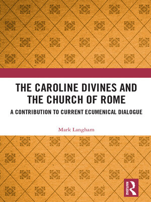 cover image of The Caroline Divines and the Church of Rome